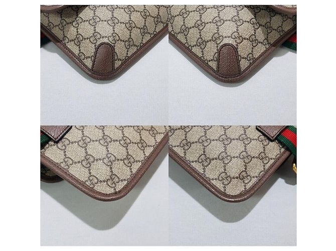 Bolsa de Cintura Gucci Neo Vintage GG Supreme Multicor - vista 7