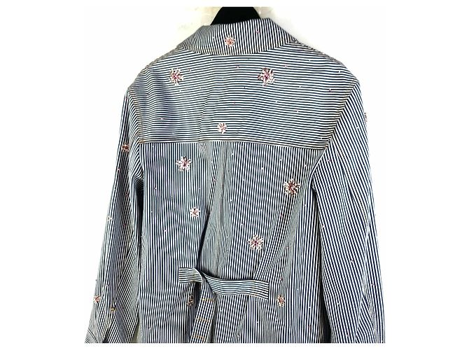 Louis Vuitton Jaqueta de trabalho adornada com strass Nigo Cherry Blossom - vista 4