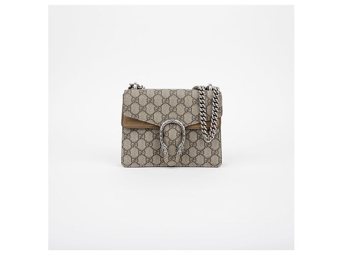 Gucci Borsa a tracolla mini catena Dionysus Bianco - vista 2