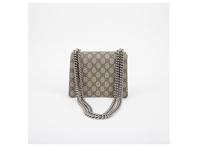 Gucci Borsa a tracolla mini catena Dionysus Bianco - vista 3