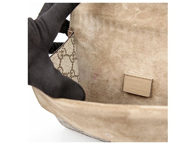 Gucci Borsa a tracolla mini catena Dionysus Bianco - vista 9