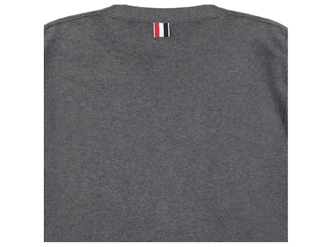 Thom Browne Diagonal Milano Stitch Cardigan Braun - Ansicht 6