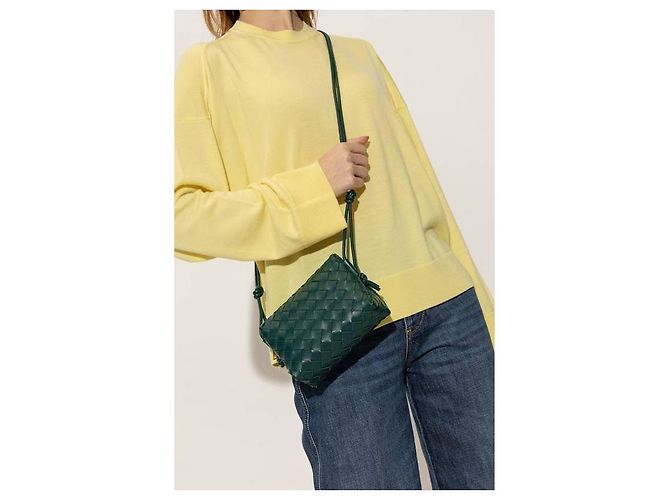 Bottega Veneta Sac à dos de caméra Mini Loop Intrecciato - vue 5