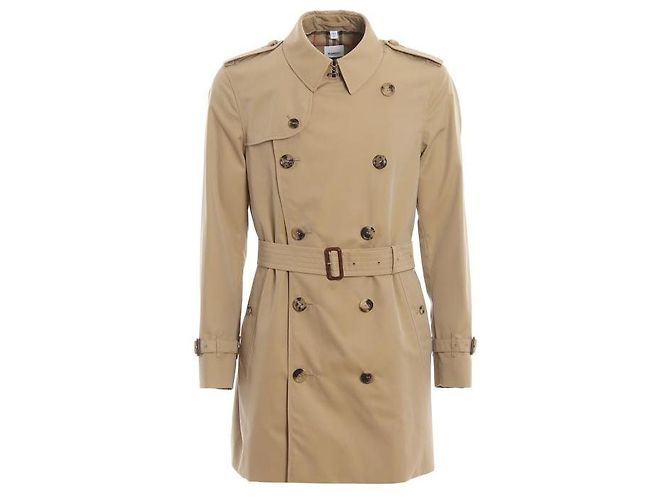 Burberry Trench corto Arancione - vista 4