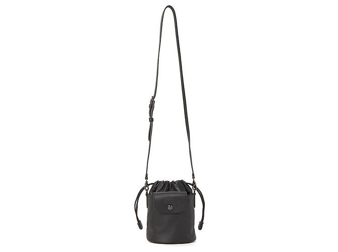 Longchamp Le Pliage Extra XS Damen Eimer Tasche Schwarz - Ansicht 7