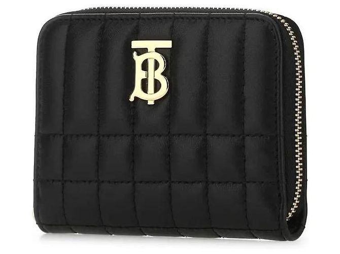 Burberry Cartera de cuero acolchada con cremallera - vista 5