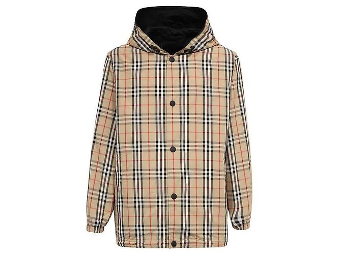 Burberry Wendbare Nylonjacke im Schachbrettmuster Mehrfarben - Ansicht 4