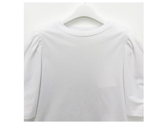 Isabel Marant T-Shirt mit kurzen Ärmeln aus Bio-Baumwolle Weiß - Ansicht 13