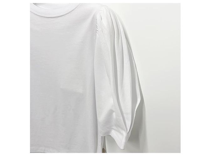Isabel Marant T-Shirt mit kurzen Ärmeln aus Bio-Baumwolle Weiß - Ansicht 16