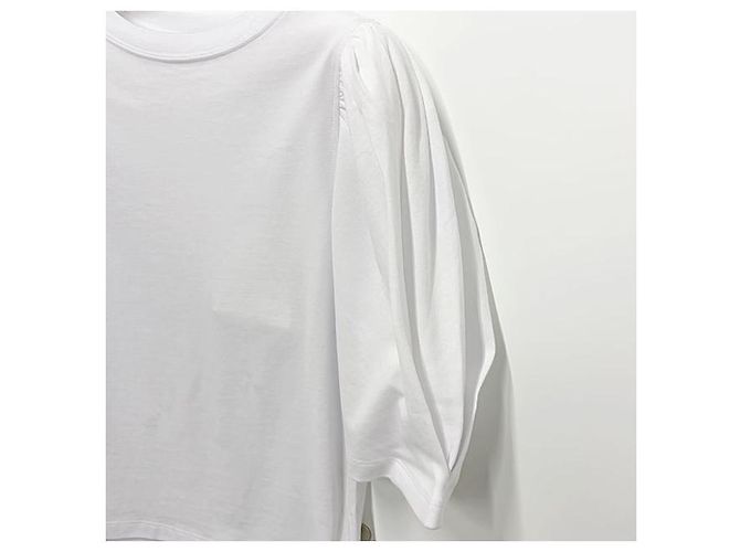 Isabel Marant T-Shirt mit kurzen Ärmeln aus Bio-Baumwolle Weiß - Ansicht 6