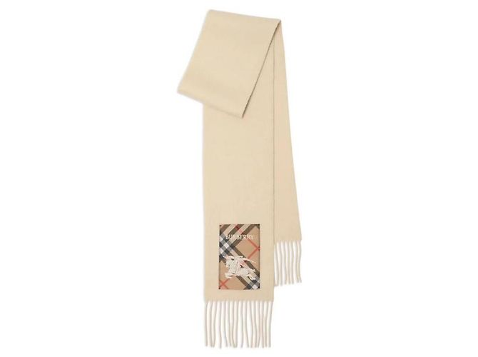 Burberry Cashmere-Schal Check Label - Ansicht 4