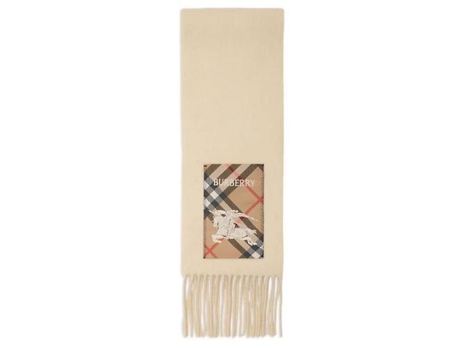 Burberry Cashmere-Schal Check Label - Ansicht 5
