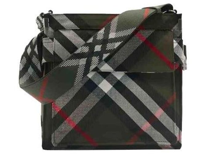 Burberry Borsa tote trench coat piccola Nero - vista 4