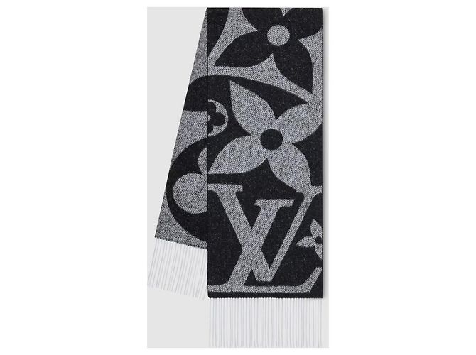 Louis Vuitton Schal Schneekaleidoskop Braun - Ansicht 2