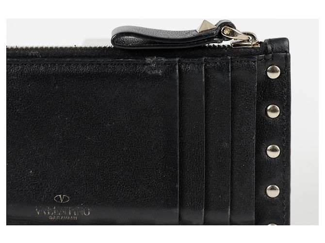 Valentino Tarjetero con cremallera Rockstud - vista 3