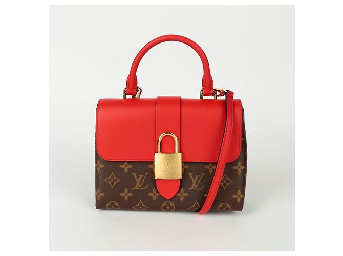 Louis Vuitton Borsa Tote e a Spalla Rocky BB Rosso - vista 2