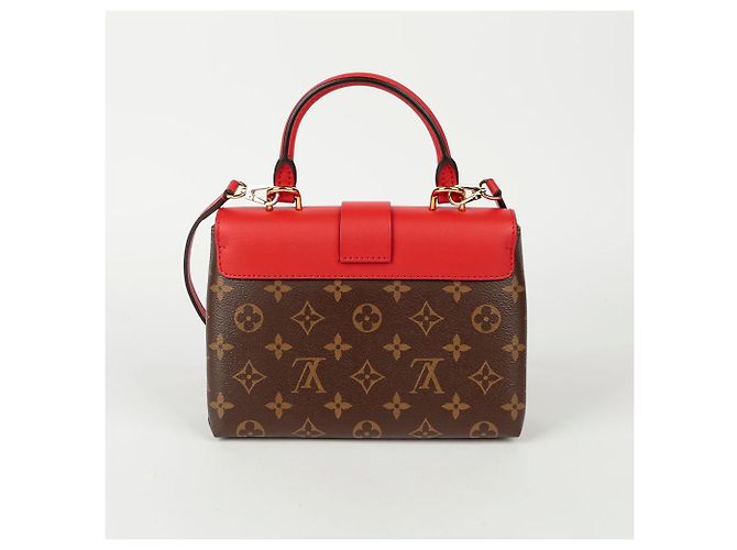 Louis Vuitton Borsa Tote e a Spalla Rocky BB Rosso - vista 4