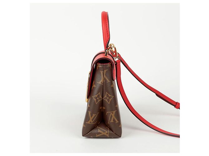 Louis Vuitton Borsa Tote e a Spalla Rocky BB Rosso - vista 5