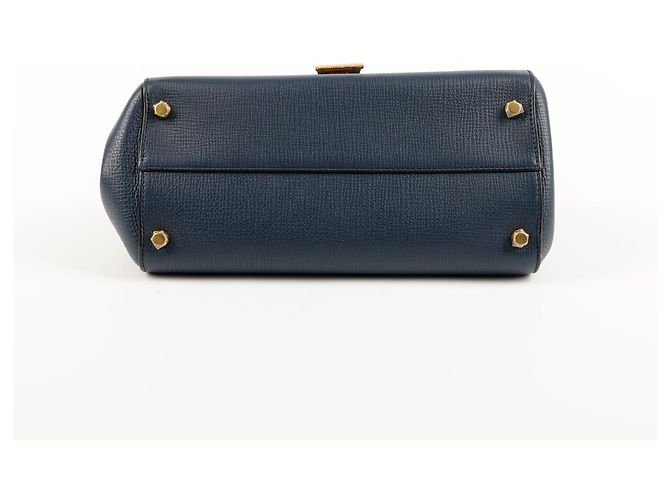 Bottega Veneta Borsa a Spalla e Crossbody Angle Small Blu - vista 11
