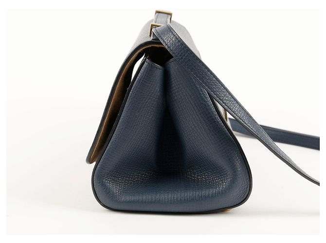 Bottega Veneta Borsa a Spalla e Crossbody Angle Small Blu - vista 4