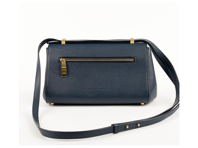 Bottega Veneta Borsa a Spalla e Crossbody Angle Small Blu - vista 6