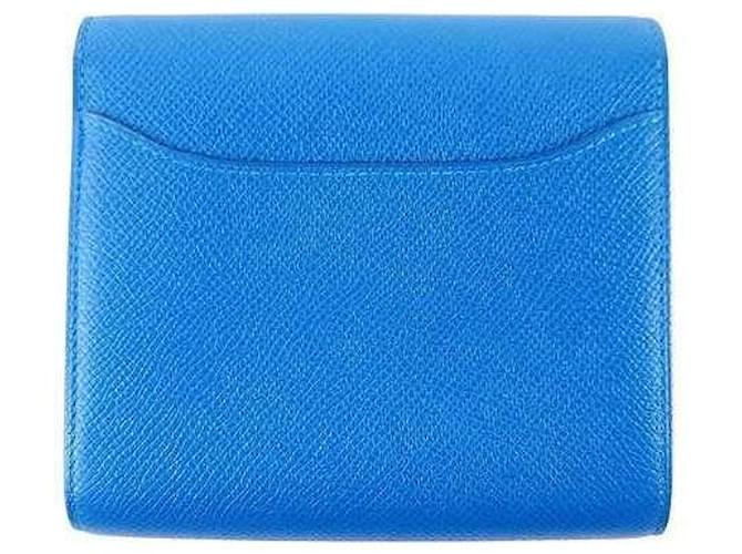 Hermès Appsong Constance Geldbörse Blau - Ansicht 3