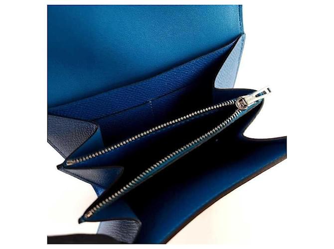 Hermès Appsong Constance Geldbörse Blau - Ansicht 5