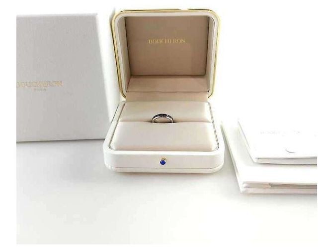 Boucheron Anillo de Oro Blanco Quattro Black Edition - vista 5
