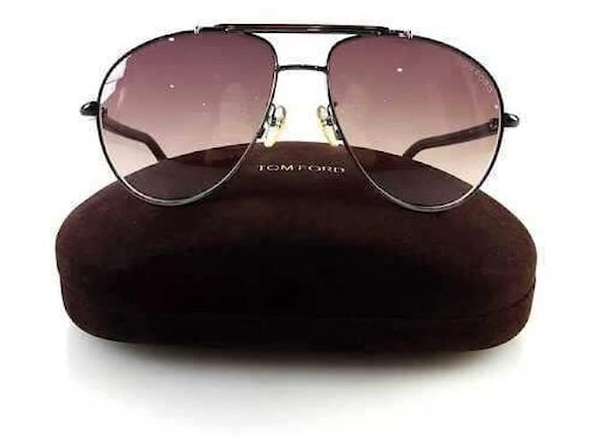 Tom Ford Gafas de sol Boeing Roja - vista 4