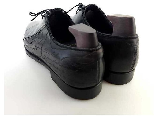Berluti Scarpe Scritto Nero - vista 3