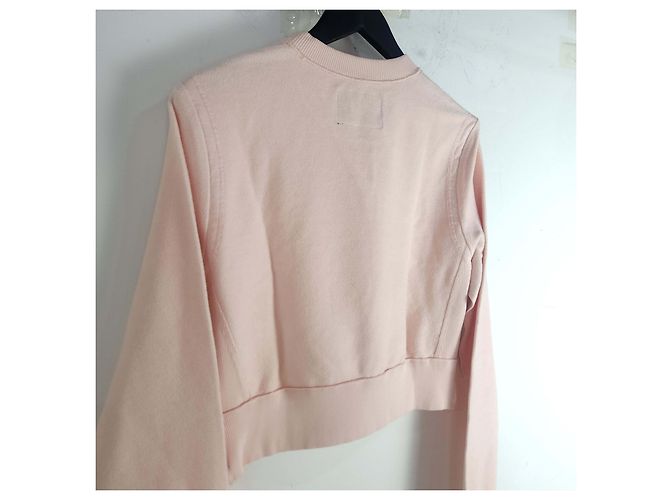 Fendi Pull court en maille avec logo - vue 4