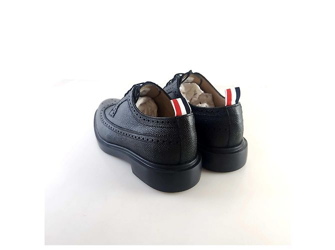 Thom Browne Brogue-Schuhe Long Wing aus Pebble Grain Leder mit Gummisohle Mehrfarben - Ansicht 3