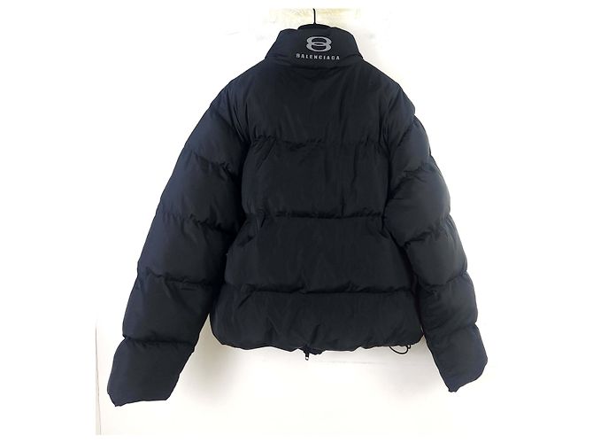 Balenciaga Icon Puffer Padding Unity Sports Schwarz - Ansicht 3