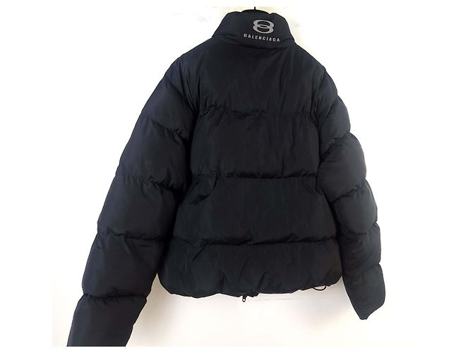 Balenciaga Icon Puffer Padding Unity Sports Schwarz - Ansicht 4