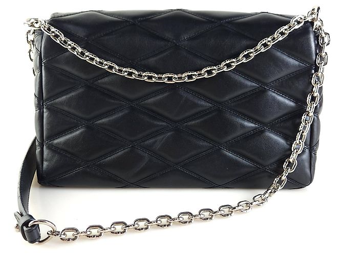 Louis Vuitton Borsa a Spalla Maltaj Twist Nero - vista 3