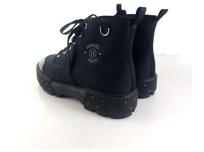 Hermès Etnere Sneakers Schwarz - Ansicht 3