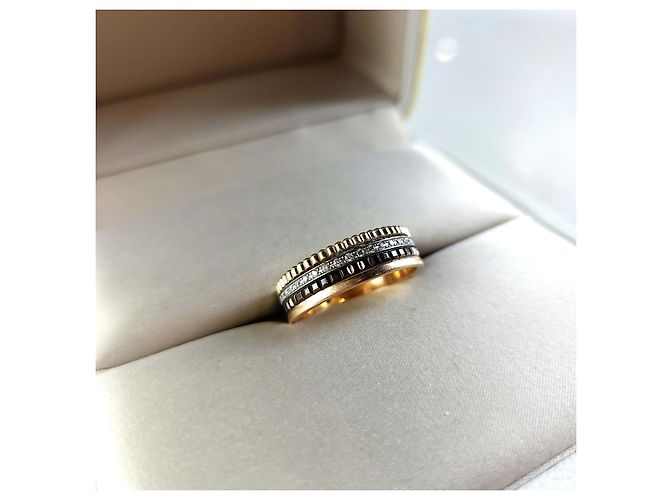 Boucheron Anello Piccolo Quattro Classico con Diamante Multicolore - vista 4