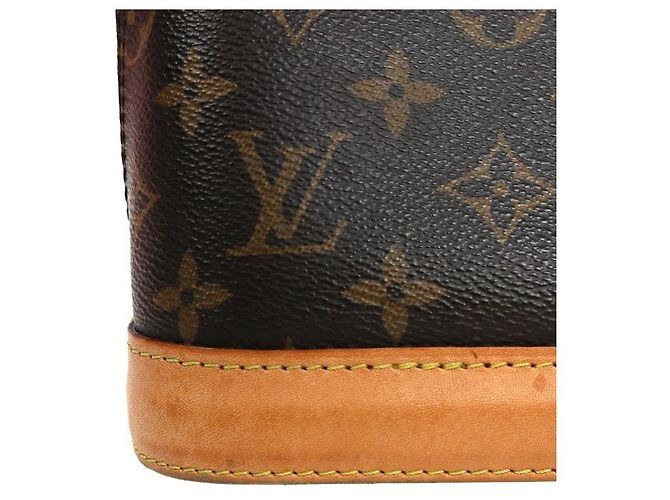 Louis Vuitton Monogramm Alma BB Tasche Braun - Ansicht 10