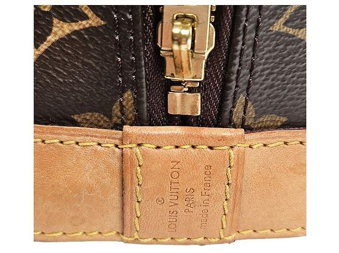 Louis Vuitton Monogramm Alma BB Tasche Braun - Ansicht 11