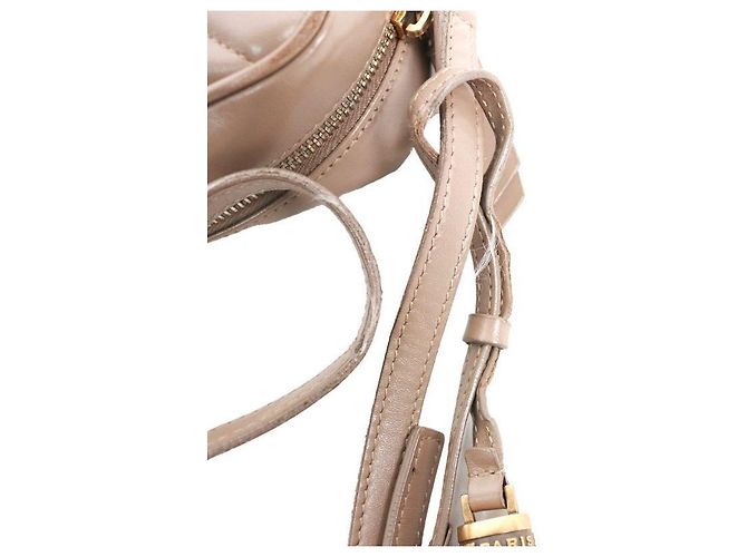Saint Laurent Borsa a tracolla Lou beige - vista 10