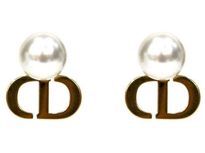 Dior CD Perlen Tribal Ohrringe - Ansicht 3