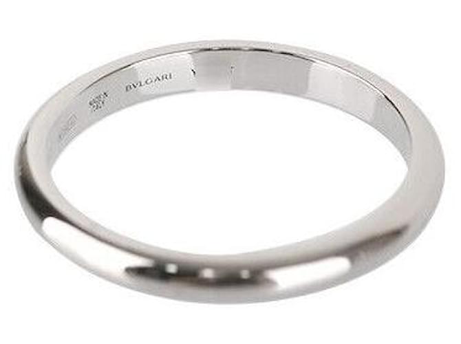 Bulgari Pavé-Ring aus Platin Größe Silber - Ansicht 5