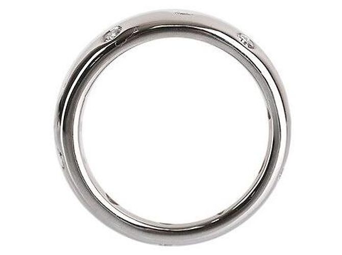 Tiffany & Co Etoual-Platin-Diamantring Größe - Ansicht 8
