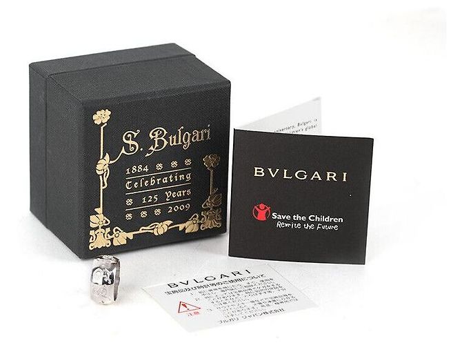 Bulgari Save the Children Silberring Größe - Ansicht 6