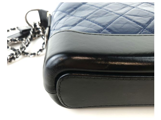 Chanel Borsa a spalla Hobo Gabrielle Nero - vista 5