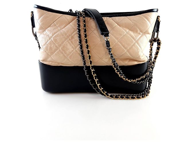 Chanel Borsa a spalla Gabrielle Hobo Arancione - vista 4