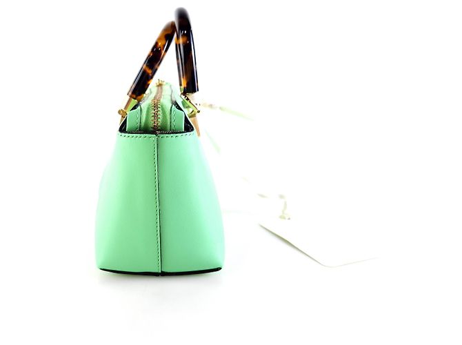 Fendi Borsa a tracolla Boston By The Way Verde - vista 2