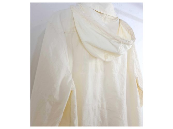 Loewe Camicia overshirt in cotone con cappuccio Anagram Multicolore - vista 4