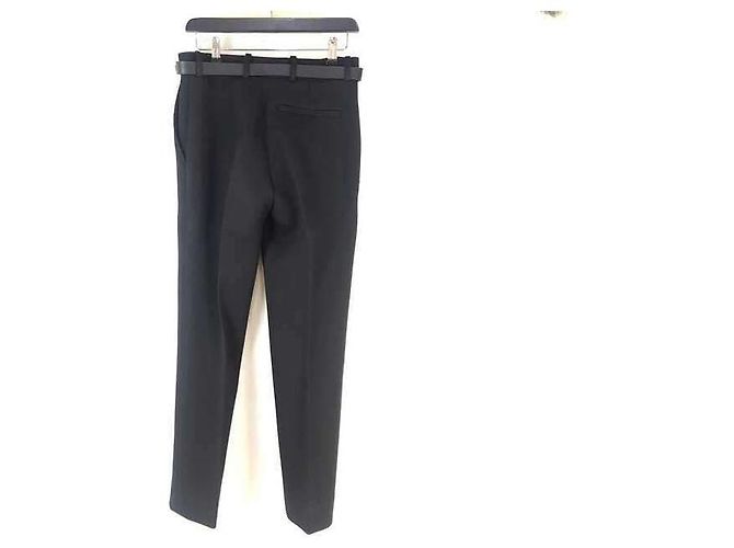 Louis Vuitton Cinturón Monogram Strap Pantalones Clásicos Negro - vista 3