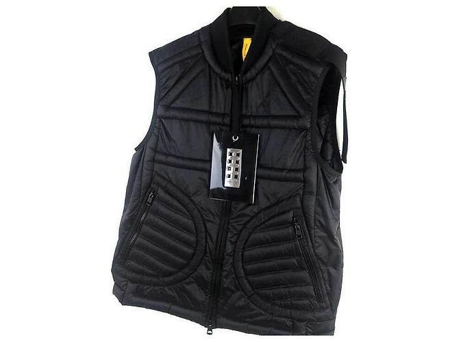Moncler Colete acolchoado Craig Green Coupe Preto - vista 2